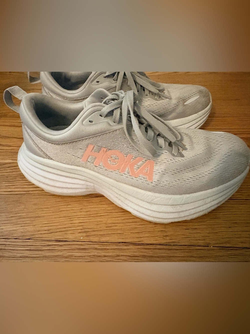 HOKA Bondi 8 Gray Size 7.5D